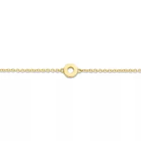 blush bijouterie, bracelet 2201ygo - gold (14k) en gold - pour dames