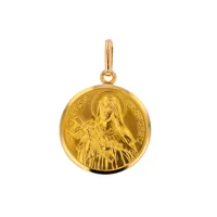 médaille sainte thérèse en or jaune 5.44g