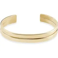 bracelet jonc jeanne-lise plaquã© or jaune