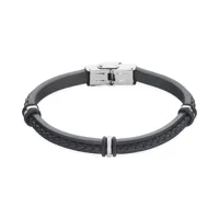 bracelet acier blanc polo