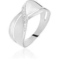 bague camomille or blanc diamant