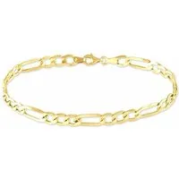 bracelet cameo alternee 1/3 or jaune