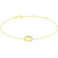 bracelet syrena or jaune diamant