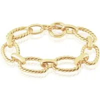 bracelet plaquã© or jaune juluen