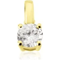 pendentif aphrodite or jaune diamant