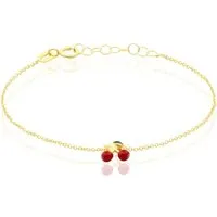 bracelet cherry cerise or jaune