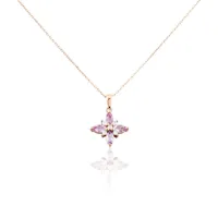 collier anabele or rose amethyste oxyde