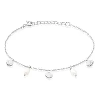 bracelet shehla argent blanc perle de culture