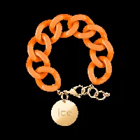 chain bracelet - flashy orange