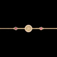 birthstones chain bracelet, october