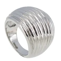 bague argent coquillage - taille 52