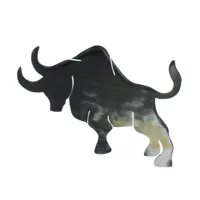 broche taureau en corne modèle 3