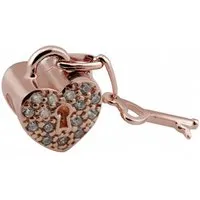 charms amore & baci rp2b019 perles argent rose 925/1000 femme