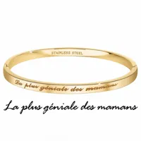 bracelet composé athème b2541-16-dore femme