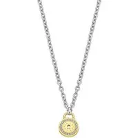 collier et pendentif ls2189-1-2 doré lotus style