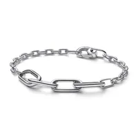 bracelet femme link argenté - pandora me