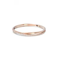 bracelet femme swarovski - 5620552 métal doré rose