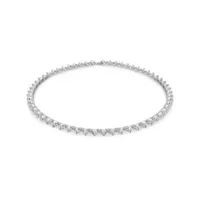 collier femme swarovski - 5599191 métal rhodié blanc