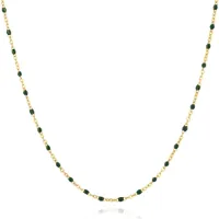 collier femme pixies bijoux - pns0030-1gre acier vert
