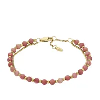 bracelet femme fossil bijoux - jf04682710 - acier,laiton rose,doré