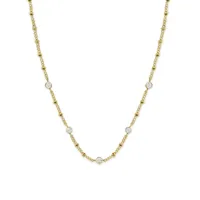 collier rosefield "crystal necklace gold" - jcscg-j266