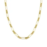 collier rosefield "bold chain necklace gold" - jnccg-j616
