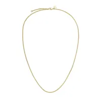 collier rosefield "flat curb necklace gold" - jnfcg-j622