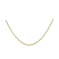 collier rosefield "thin chain necklace gold" - jnolg-j624