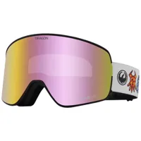 dragon alliance dr nfx2 bonus ski goggles doré lumalens pink ion/cat1+lumalens mid night/cat3
