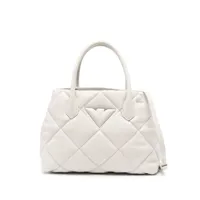 emporio armani- quilted shopping bag