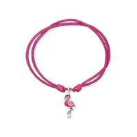 engelsrufer bracelet heb-flamingo 925 perlon/nylon