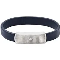 emporio armani bracelet  egs2987040 cuir, acier inoxydable