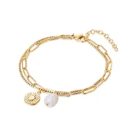 valero pearls bracelet 50100130 acier inoxydable