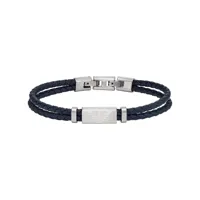 emporio armani bracelet  egs2995040 cuir, acier inoxydable