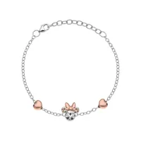 disney bracelet minnie mouse bs00033trwl-55 925 argent