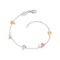 engelsrufer bracelet erb-liltree-trico 925 argent rhodié