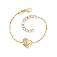engelsrufer bracelet heb-heartwing-g 925 argent