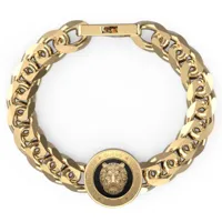 bijoux homme guess lion king coin charm gold tone umb01314ygbkl